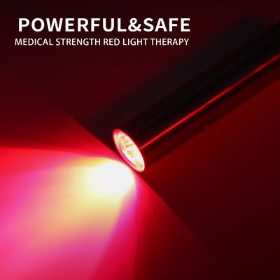 Hand-9W 660nm rote Lichttherapie der Lichttherapie-Fackel-LED für Hals