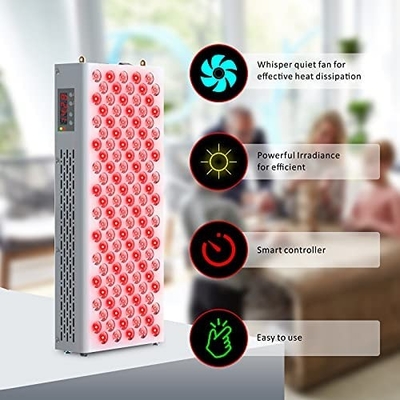 kaufen 600 W Rotlichttherapie-Panels Halbkörper 660 nm LED-Infrarot on-line-Fertigung