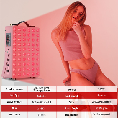kaufen rotes LED Lichtpaneel 300W 660nm 850nm für Schmerzlinderung/Haut-Schaden-Behandlung on-line-Fertigung