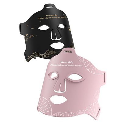 kaufen Kundenspezifischer Kasten Logo Power Rechargeable Wireless Led Gesichtsmaske für Schönheit on-line-Fertigung