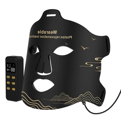 kaufen Wieder aufladbare drahtlose Lichttherapie-Maske LED-Gesichtsmasken-LED für Hauptgebrauch on-line-Fertigung