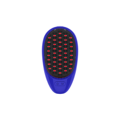 kaufen Haarwachstum Kamm Elektrische Kabellose Therapie Rotblau LED Haarwachstum Kamm Kopfhaut Massage Haarausfall on-line-Fertigung