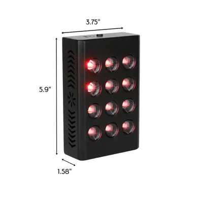 kaufen 60W tragbares Gerät zur Therapie mit rotem Licht Handheld-Infrarotlicht-Therapie-Panel on-line-Fertigung