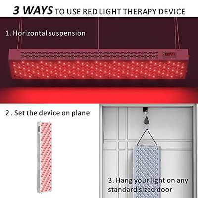 kaufen 1000 Watt Rotlichttherapie-Maschinen Vollkörper Intelligentes Timing Dual Chip on-line-Fertigung