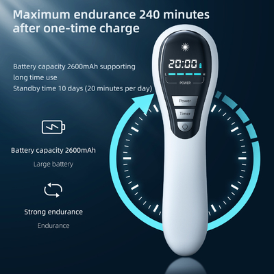 kaufen Tragbare Handheld-Gerät 650nm 808nm kalte Lasertherapie Maschine zur Schmerzlinderung on-line-Fertigung