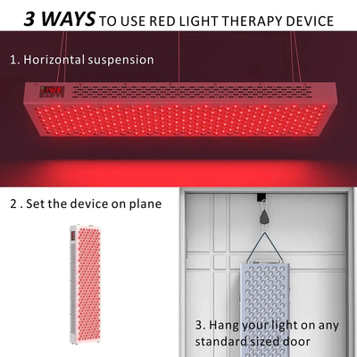kaufen Vollkörper-Rot-LED-Licht-Therapie-Panel-Gerät 1500W Für Hautpflege on-line-Fertigung