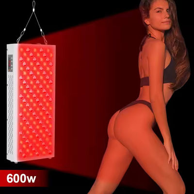 kaufen OEM ODM Körperschmerzlinderung Nahe-Infrarot-Sauna 600w 120pcs LEDS 5W 660nm 850nm Rot-LED-Lichttherapie-Panel Rotlichttherapie-Gerät on-line-Fertigung