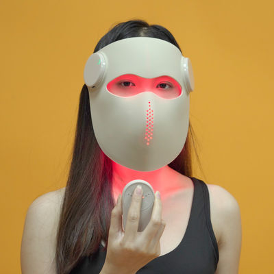 kaufen 3D-Rot- und Infrarot-Licht-Therapie-Maske 660+850+1064nm + Blau 460nm LED, 288 Lichter, Hautverstärkung und Aknebehandlung, CE/RoHS/FCC on-line-Fertigung