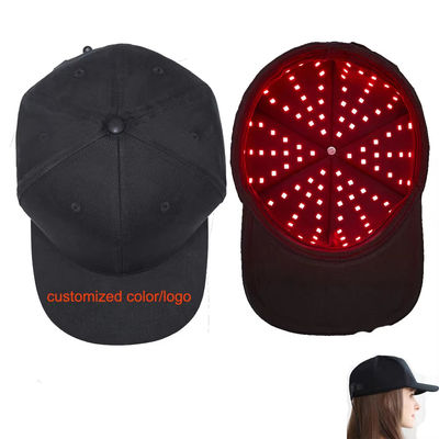 kaufen Schalldämpfbare Rotlicht-Haarwachstumskappe Ausgestattet mit 150 LED-Chips 660nm/850nm/940nm on-line-Fertigung