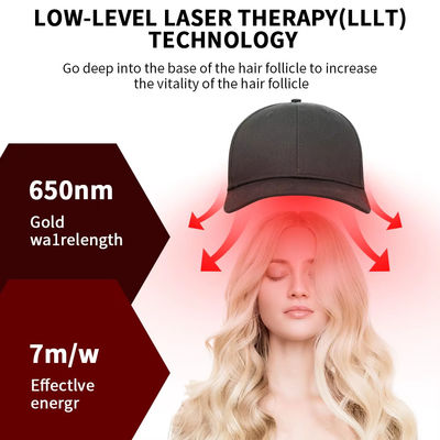kaufen Neue Ankunft Nahe-Infrarot-Haarwachstum Schmerzlinderung Licht 660 850 Rotlicht Led Therapie Kappe Rotlicht Led Therapie Hut on-line-Fertigung
