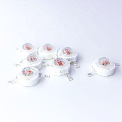 kaufen Doppelte Lampen-Perlen der Chip-3W LED für Infrarot-Lichttherapie 620nm 630nm on-line-Fertigung