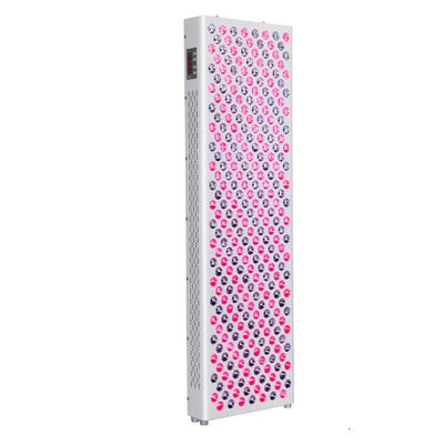 kaufen 660nm 850nm Nah-Infrarot-Rotlichttherapie-Panel für Ganzkörperbehandlung 5W*300LEDs 2 Stück*1500W Panel 1 Stück Ständer on-line-Fertigung