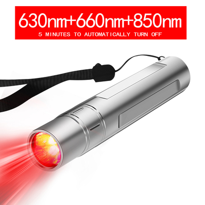 kaufen Tragbare 850nm medizinische rote Lichttherapie-Handfackel der Lampen-630nm 660nm on-line-Fertigung