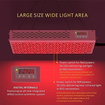 1000W LED PDT rote Lichttherapie-Maschinen der Lichttherapie-Maschinen-660nm 850nm