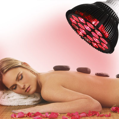 54W Rotlichttherapielampe 660nm 18LEDs Nahinfrarotlichttherapiegerät für die Gesichtshaut