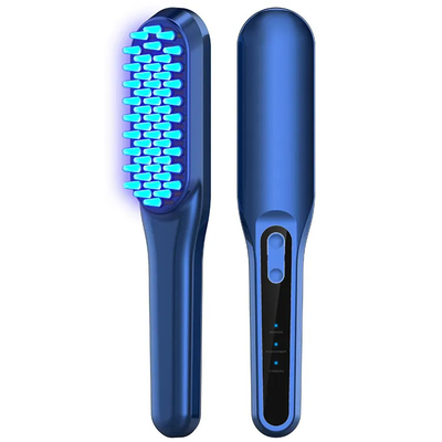 Phototherapie-Antihaarausfall-Kamm EMS-Erschütterung Massager-Kamm-Geistesentspannung
