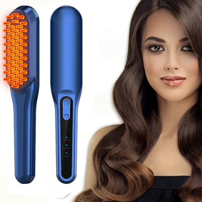 Phototherapie-Kamm-Antihaarausfall-Kamm EMS-Erschütterung Massager-Kamm-Kopfhaut-Massage