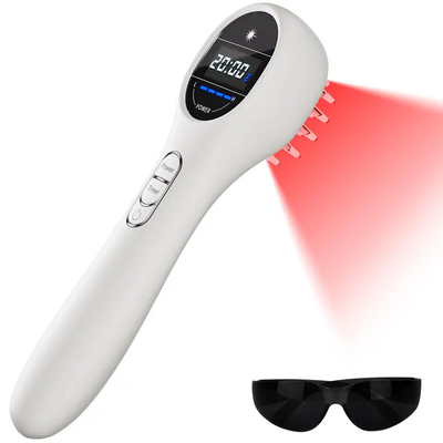 Roter Lichttherapie-Haar Regrowth-Kamm nahe Infrarothaar-Wachstums-Kopfhaut Massager