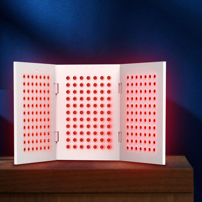 Falte zwei	tragbares rotes Gerät der Lichttherapie-670nm mit Fernprüfer