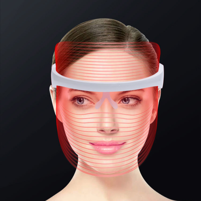 Gesichtsgesichtsmasken 18W PDT der Lichttherapie-7 Farbeled mit Hals