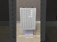 Hautverjüngung Rotlicht-Therapie-Lampe 630nm 660nm 810nm 850nm mit Stand 300w